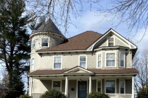 residential triangular asphalt roof installation manchester nh